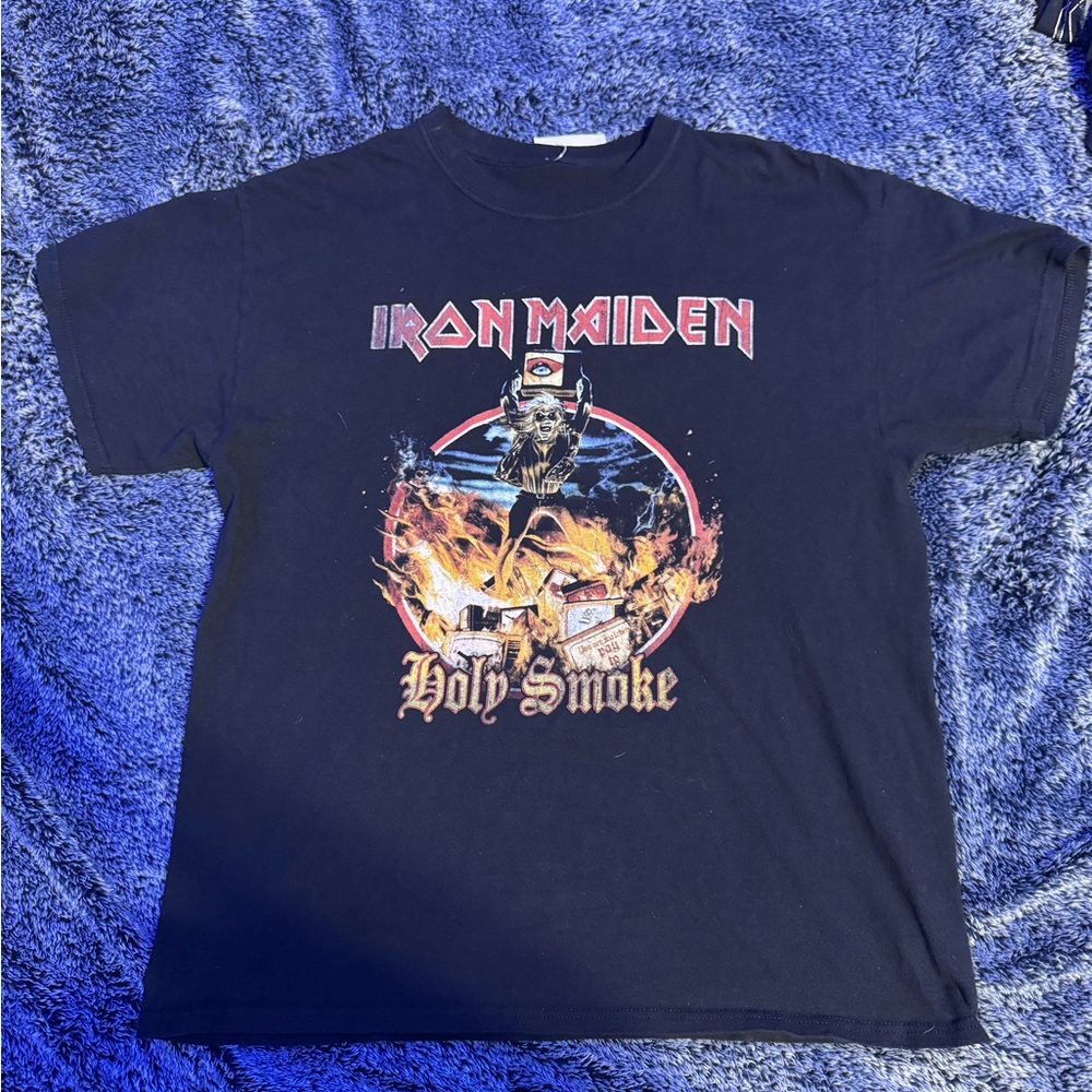 Iron Maiden Navy Graphic Tee